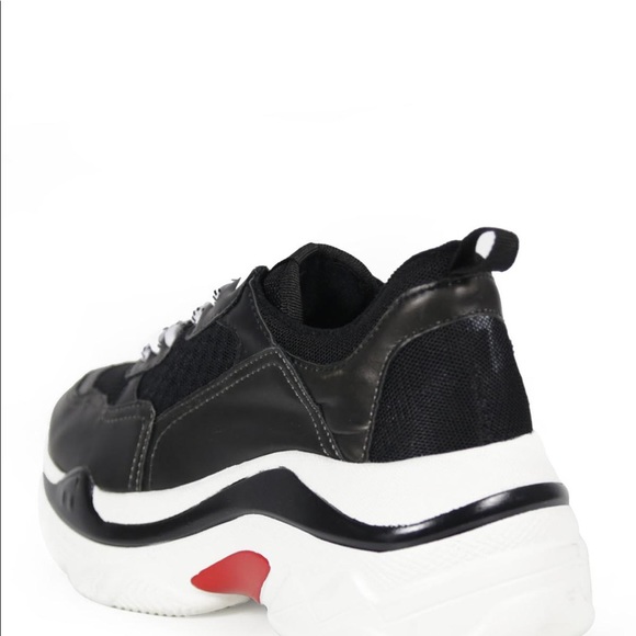 ISO CATHERINE MALANDRINO PATFORM SNEAKERS - Picture 2 of 2